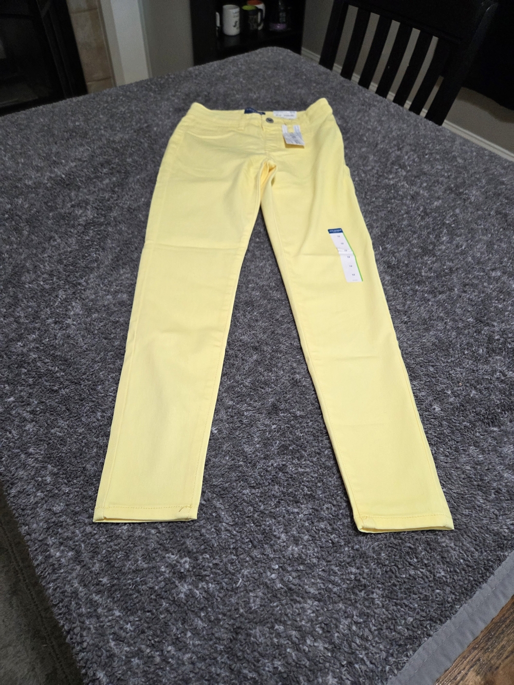 Arizona Jean Company Girls Yellow Slim Jeggings